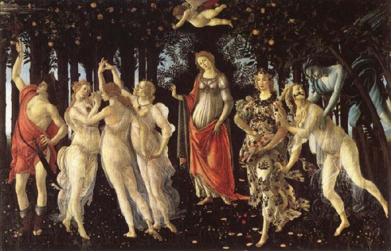 Sandro Botticelli Primavera Spain oil painting art